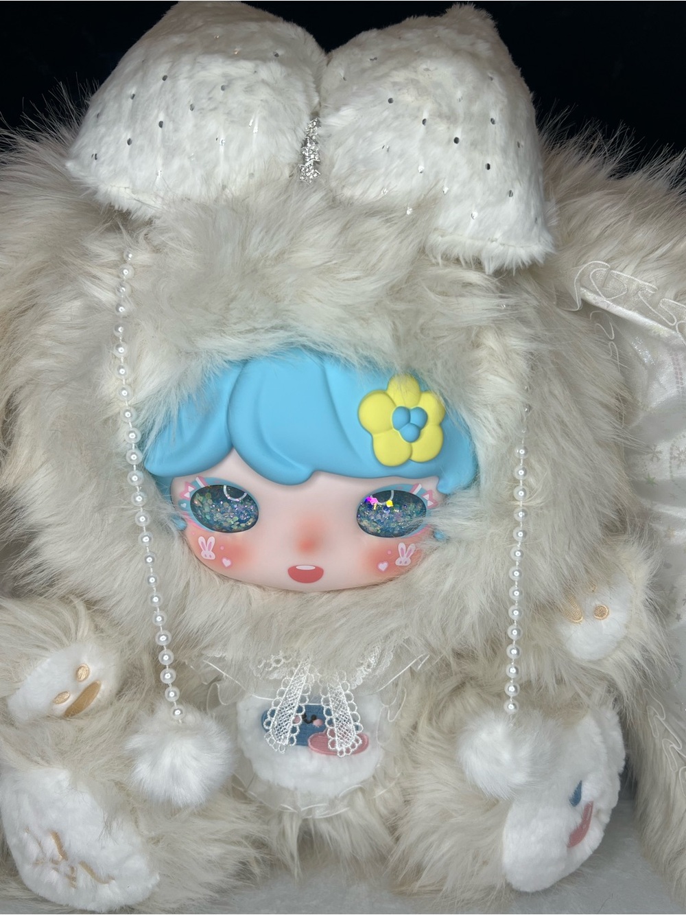 Luxi 2nd Generation White Clouds Plush Doll Bunny Rabbit Collectible 800% - Picture 3 of 10
